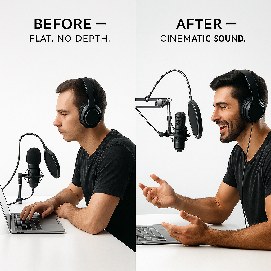 Limited Pre-Order : TUNEARC Pro Creator Kit β USB Condenser Mic + Boom Arm (Ships Oct 2025)