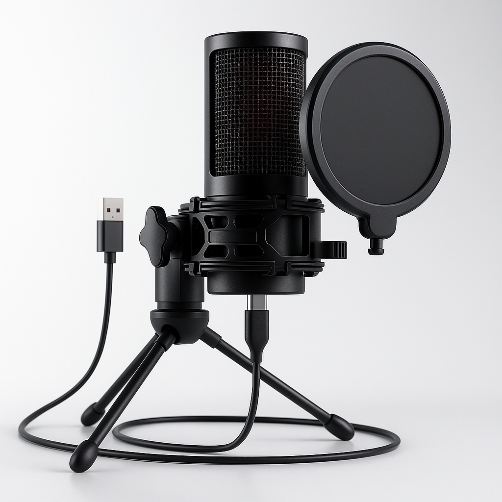 Limited Pre-Order: TUNEARC Start Creator Kit – USB Condenser Mic (Ships Oct 2025)